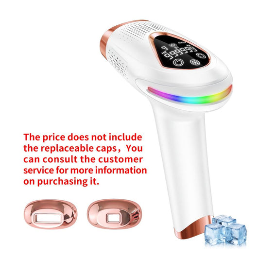 IPL Laser Home Use IPL Hair Removal Ice Cooling Sapphire Painless Permanent Rechargeable High Energy Handheld Portable Wireless