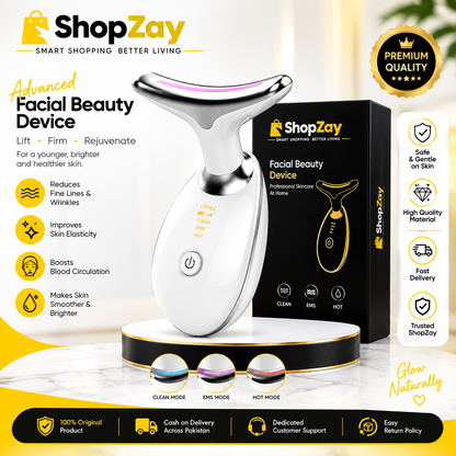 Electric Fascial Massager for Neck & Face