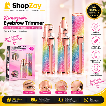 Flawless Hair Remover for Eye Brow and Face