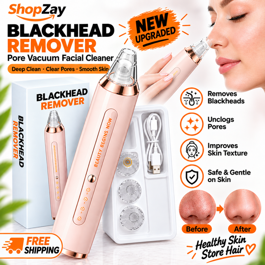 Blackhead Remover Pore Vacuum Facial Cleaner | Deep Pore Cleaning & Blackhead Removal