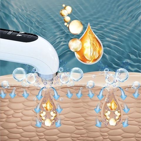 Electric Pore Cleaner & Blackhead Remover | Facial Pore Vacuum with 6 Heads