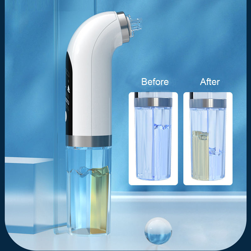 Electric Pore Cleaner & Blackhead Remover | Facial Pore Vacuum with 6 Heads