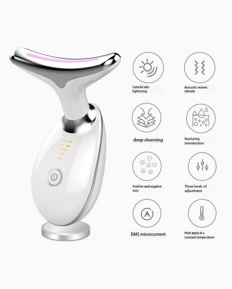 Electric Fascial Massager for Neck & Face