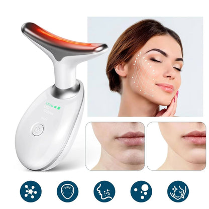 Electric Fascial Massager for Neck & Face